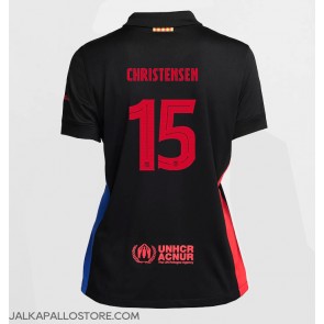 Barcelona Andreas Christensen #15 Vieraspaita Naisten 2024-25 Lyhythihainen